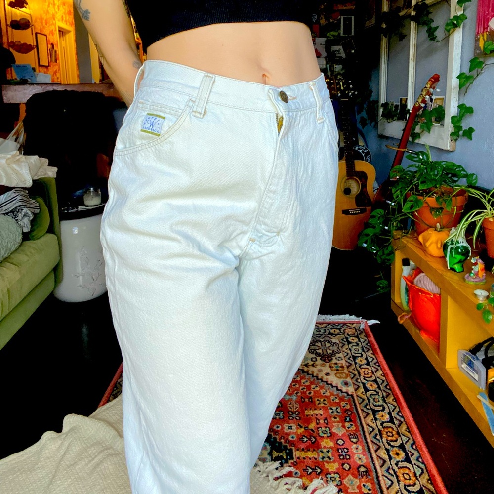 VINTAGE LIGHTWASH SUPER HIGH WAIST WRANGLER JEANS 🩵🩵
